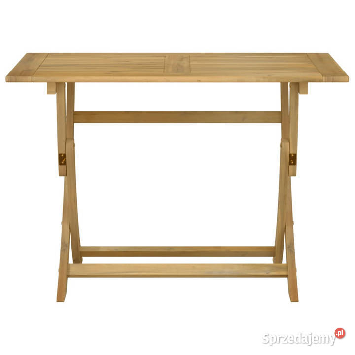 Składany stół ogrodowy 110x55x75 lite drewno Warszawa