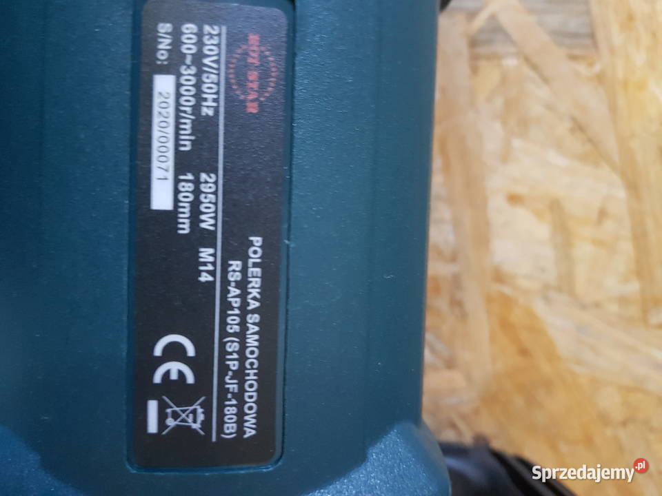 POLERKA SAMOCHODOWA DO LAKIERU 180 2950W