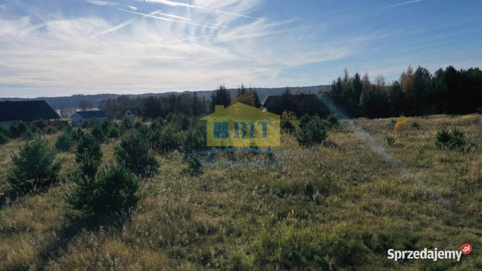Działka 2585 m2 jeziorem Lubieszewo MPZP zachodniopomorskie