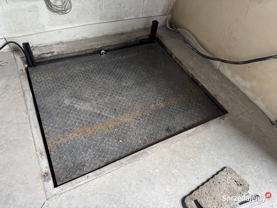 Winda towarowa samoróbka do piwnicy z płaskim Radom