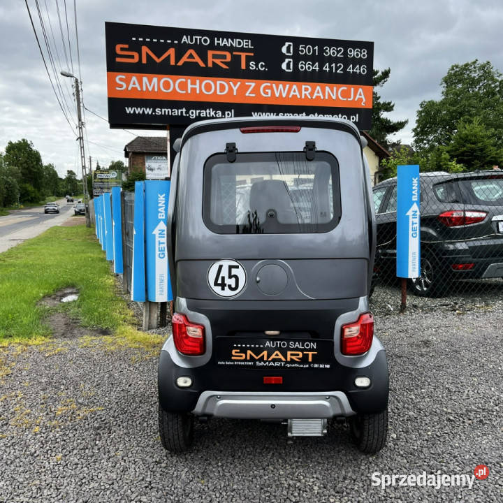 Microcar inny ECOMO 4 2 osobowy Ledy Szyberdach Rydułtowy