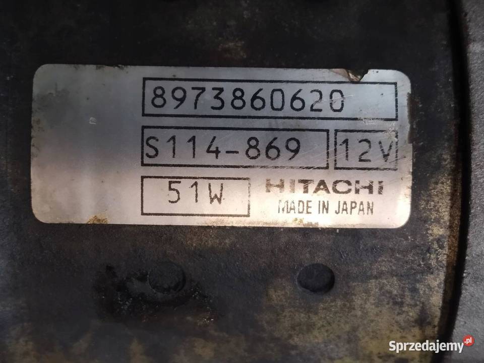 ROZRUSZNIK 8973860620 17 CDTI Opel Astra III