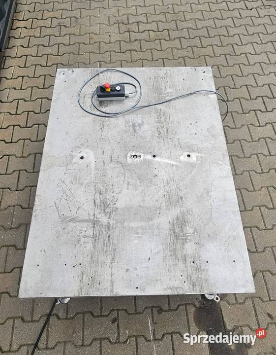 Stół podnośnikowy nożycowy elektrohydrauliczny wielkopolskie