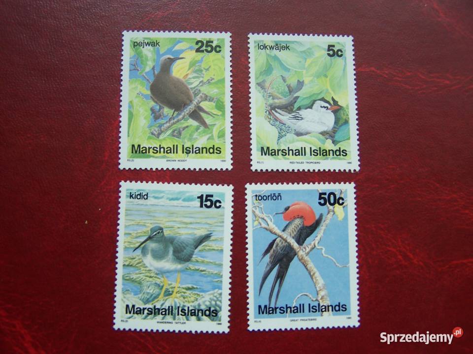 Wyspy Marszala 1990 MNH Mi 28487 Fauna Ptaki sprzedam