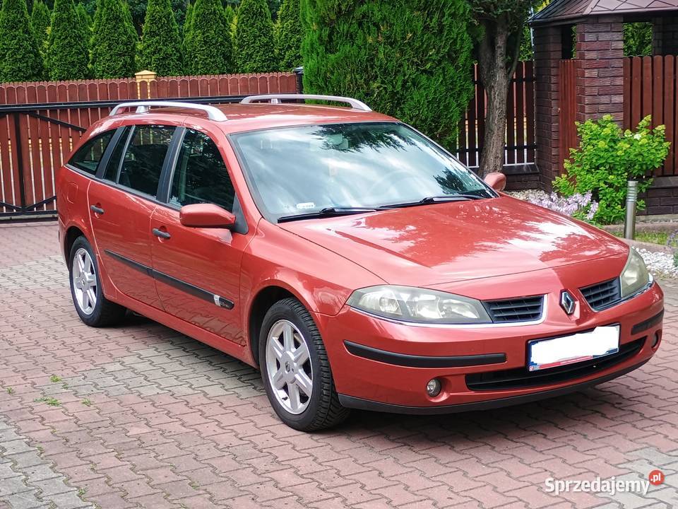 Renault Laguna II FL 20 Benzyna 2007r welurowa tapicerka Łuków