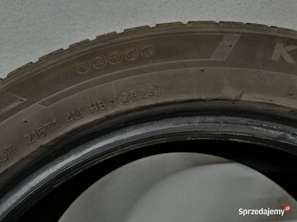Opony całoroczne Hankook 21555 R17 stan Wrocław