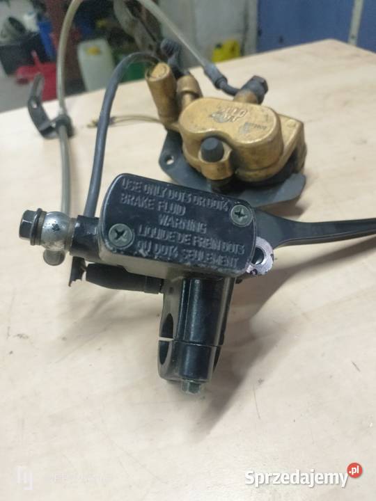 Yamaha TZR 50 układ hamulcowy przód Łubno