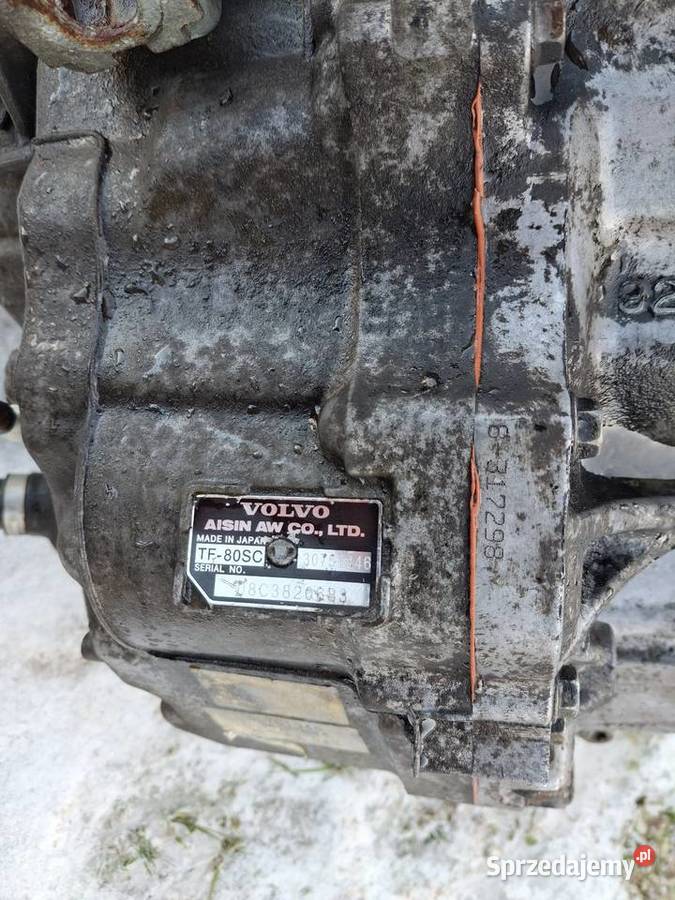 Skrzynia aisin TF80SC Volvo V70 XC70 S80 D5 AWD osobowe Części samochodowe Ciarka sprzedam