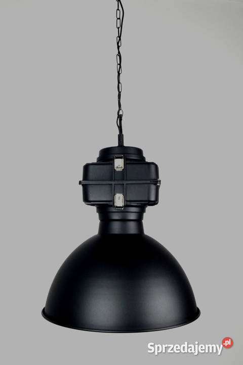 Lampa wisząca STORAGEN XL duży czarny z puszką Nowe