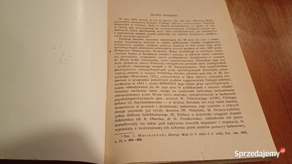 Studia składnią współczesnej polszczyzny pisanej język polski