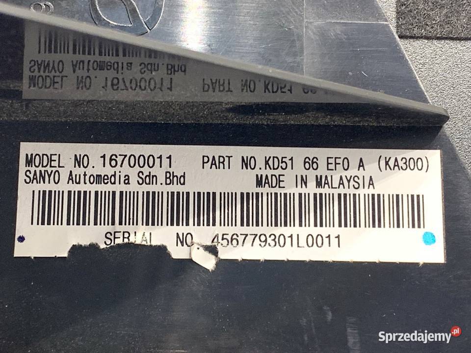 CZYTNIK NAWIGACJI MAZDA CX5 KD5166EF0 1117