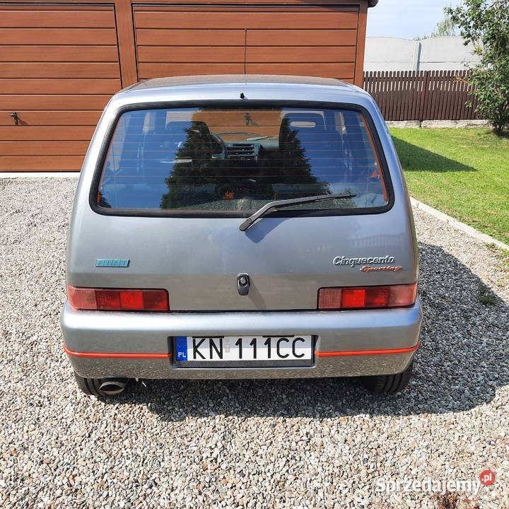 Fiat Cinquecnto 11 Sporting SUPER STAN mały Stalowa Wola