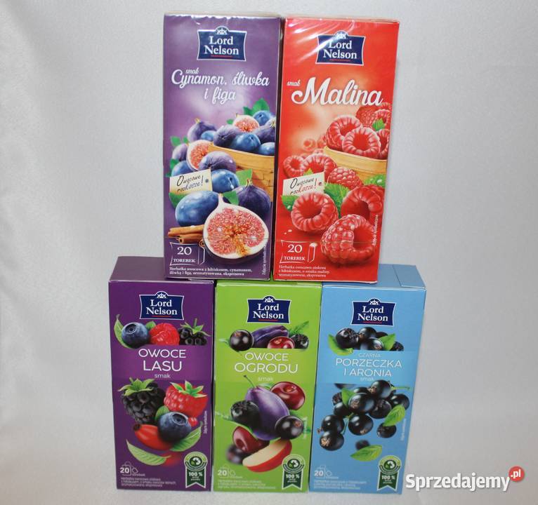 Herbata Lord Nelson owocowa RÓŻNE pomarańcza wielkopolskie Stare Miasto
