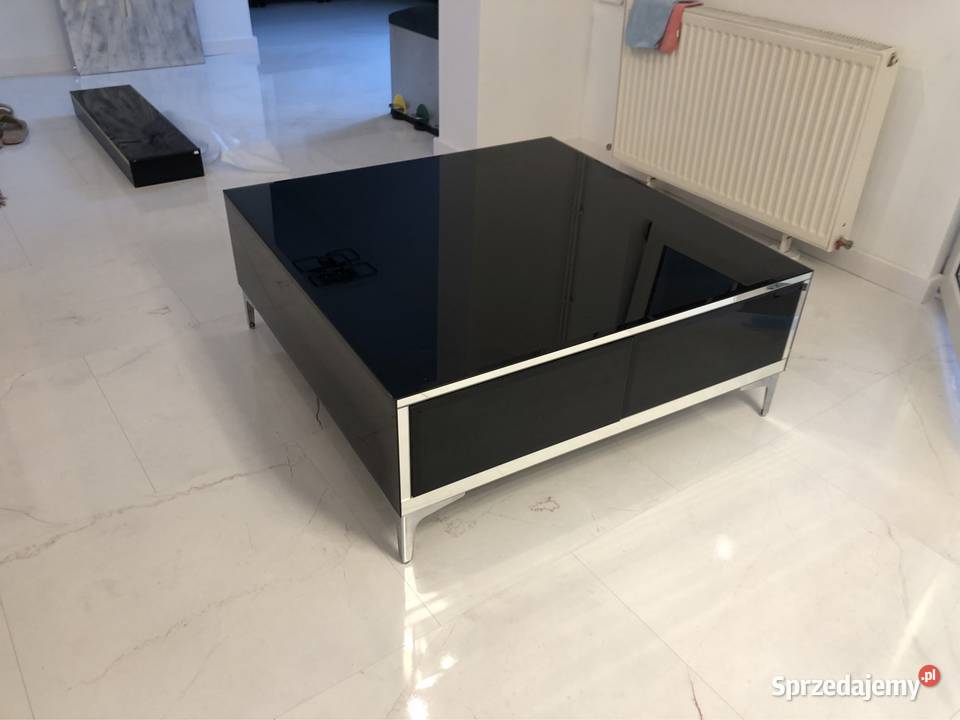 Stolik kawowy glamour czarny wielkopolskie