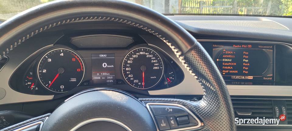 Audi A4 B8 20TDI CAGA Avant 2009r małopolskie Ponikiew