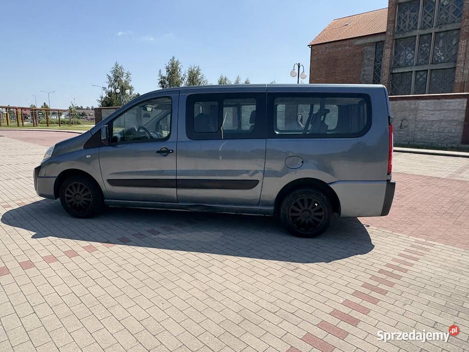 Citroen Jumpy 16hdi 2008 long 9 osób klima 1560cm3 Oława sprzedam