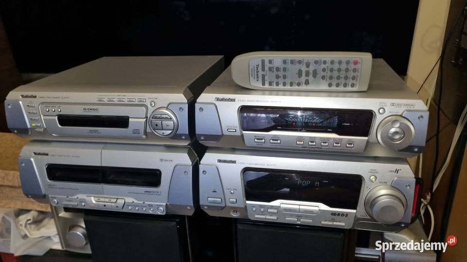 Wieża Technics SCEH770 Komplet kolumny SBDV250 Warta