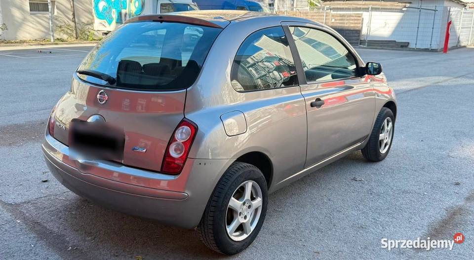 Nissan Micra z Niemiec super stan Micra Brzeźno