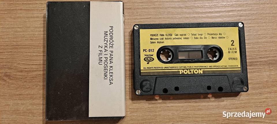 Podróże Pana Kleksa 1985 KASETA Polton Kraków