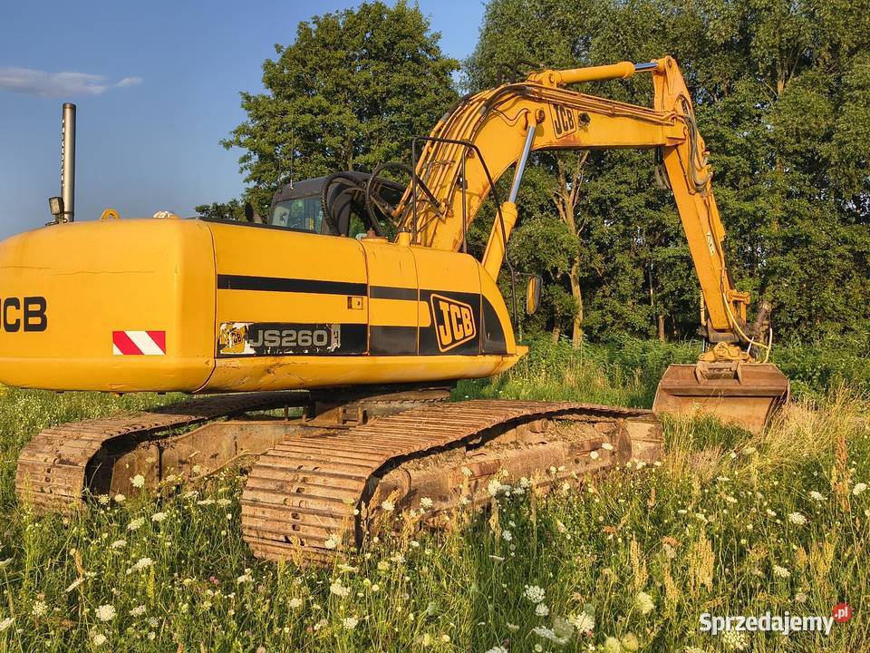 JCB JS 260 LC Błotniak 9680h Pisz sprzedam