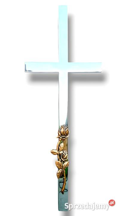 Krzyż na cmentarz nagrobny ze stali nierdzewnej małopolskie Limanowa sprzedam