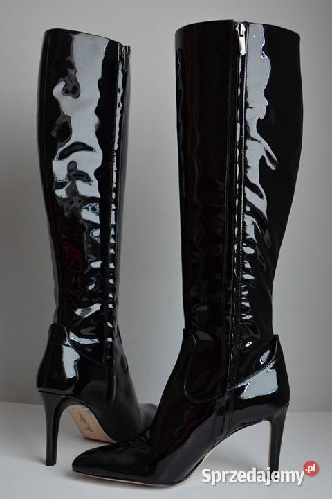 WYJĄTKOWE lakierowane kozaki SZPILKI Sam Edelman Kozaki Białystok sprzedam