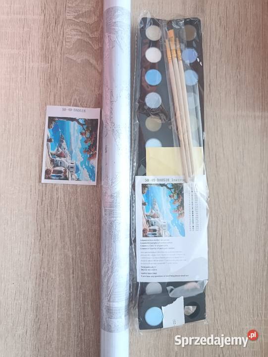 Santorini Dream Zestaw malowania numerach Kwidzyn