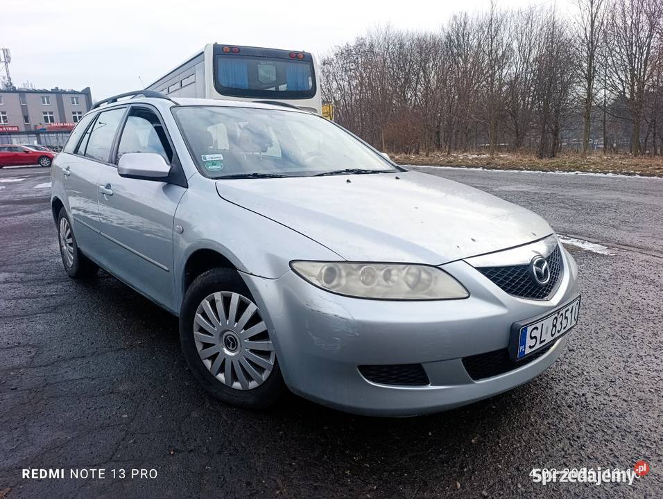 Mazda 6 niski przebieg srebrny śląskie Sosnowiec sprzedam