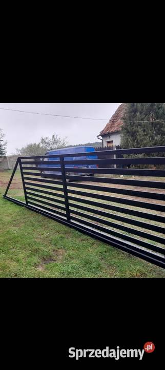 Brama przesuwna 6m Płoty osłonowe Szczytno