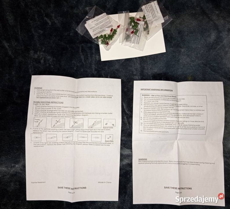 Choinka z oświetleniem PINA sosna kanadyjska sprzedam