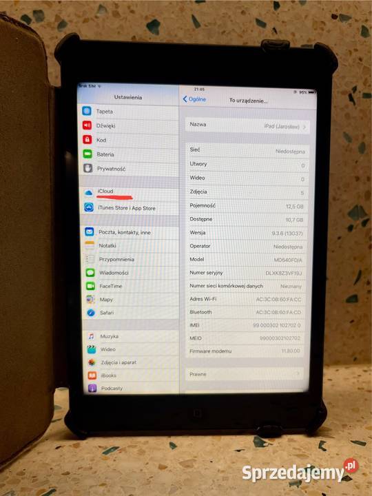 iPad Mini A1455 16GB WiFi Cellular Warszawa