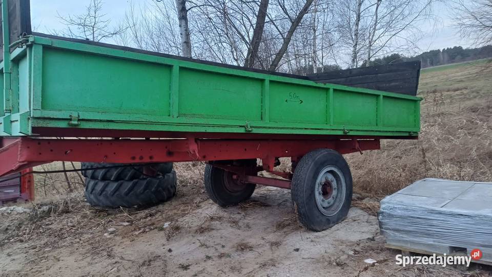 Przyczepa jednoosiowa wywrotka na dwie strony Siedlce