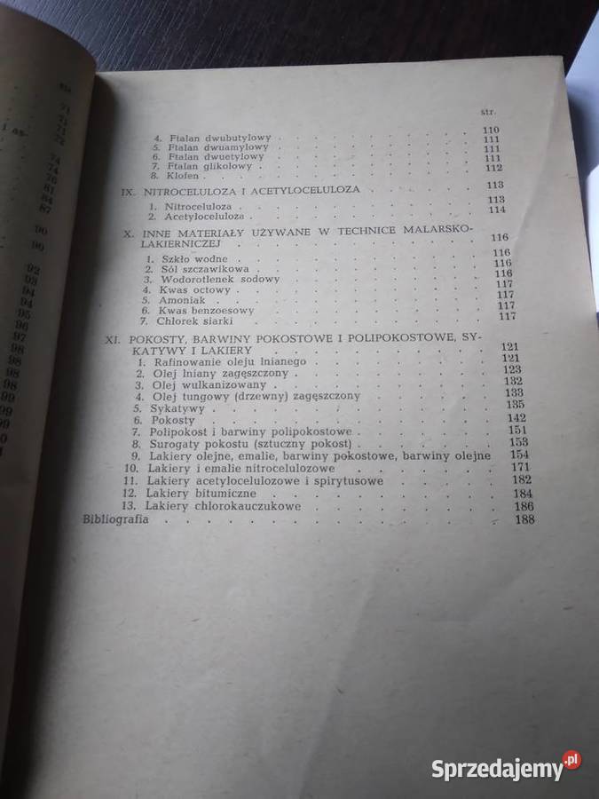 Technologia i technika malarsko lakiernicza TII pomorskie Banino sprzedam