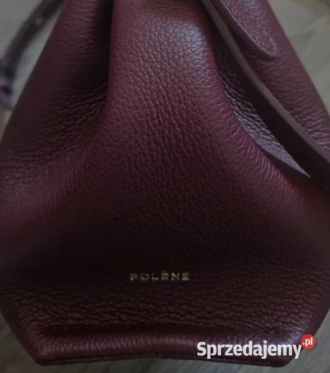 Polene Torebka neuf taupe chmurka bordo burgund sprzedam