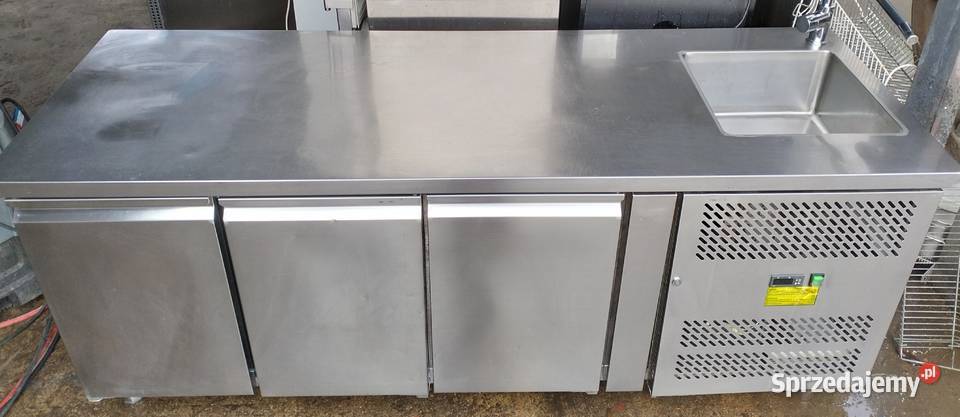 Stół chłodniczy gastronmiczny ze zlewem Gastronomia Biznes i Przemysł
