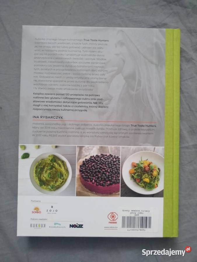 Ina Rybarczyk Łowcy smaków 4 pory roku Książki i Podręczniki Warszawa sprzedam
