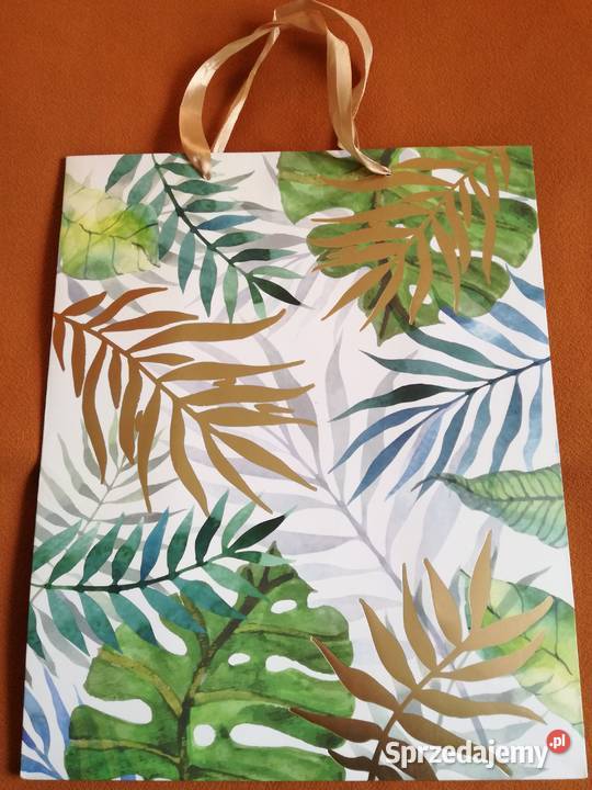 Torebka papierowa prezentowa 33x27x145 łódzkie