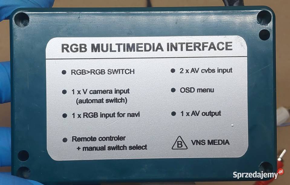VNS ADAPTER MULTIMEDIALNY RGB MULTIMEDIA osobowe dolnośląskie Mielęcin