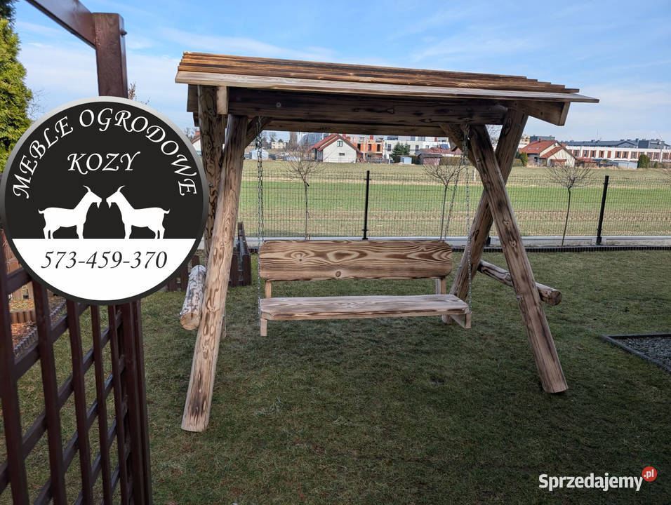 PROMOCJA Huśtawka ogrodowa drewniana plac zabaw Ostrów Wielkopolski sprzedam