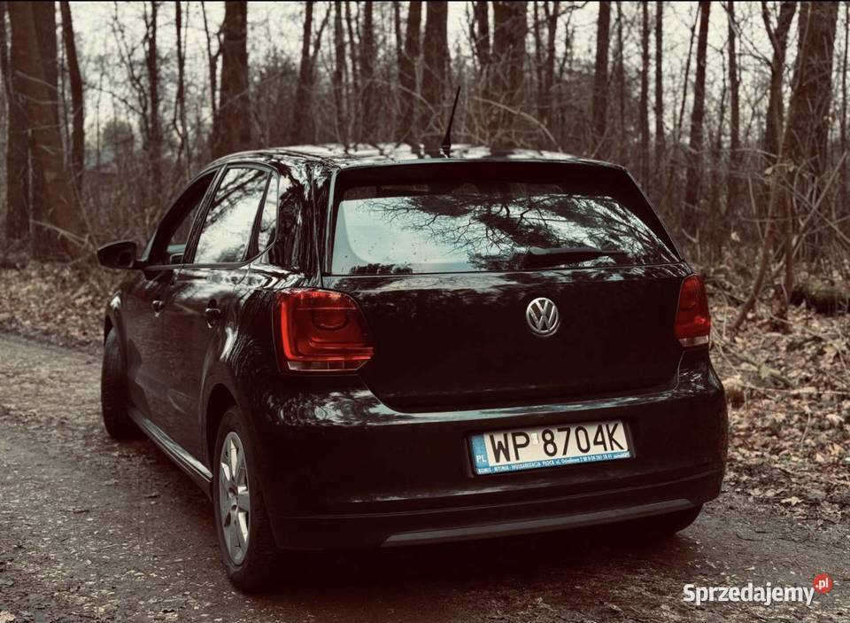 Volkswagen Polo czarny kujawsko-pomorskie Włocławek