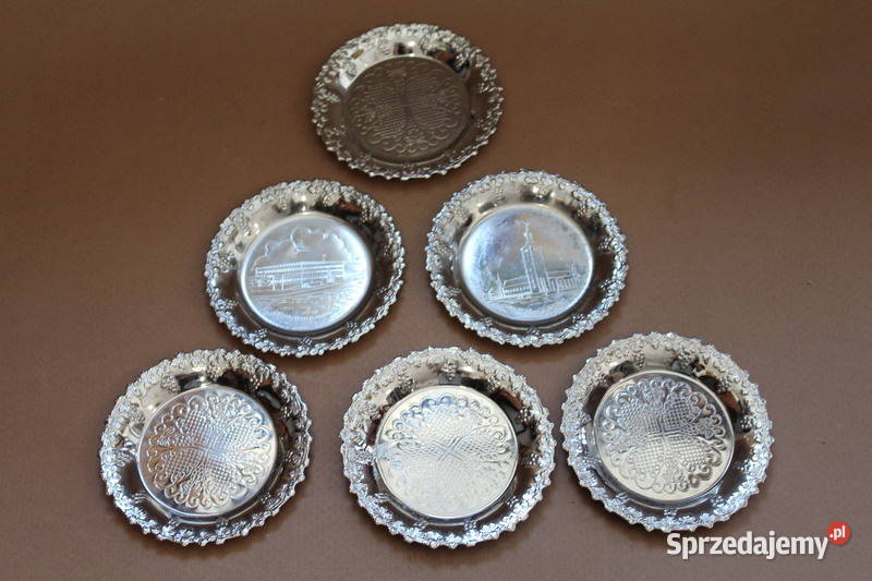 Komplet metalowych podstawek 6 1445 FiaF Pozostałe