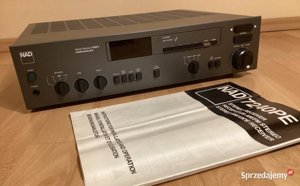 Amplituner Końcówka mocy 7240PE SPRAWNY ładny pomorskie Gdynia sprzedam