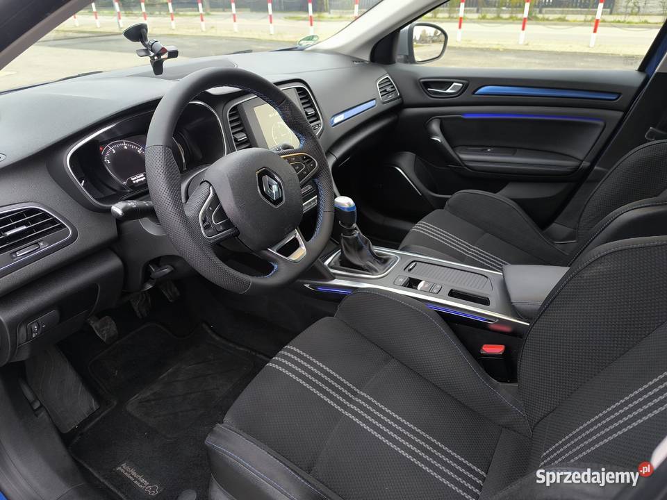 Megane 4 GTline 13 tce 2019 bogate wyposażenie asystent parkowania Łask