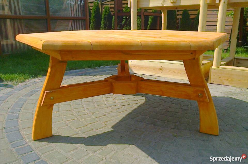 Meble ogrodowe barowe drewniane z Chojnice