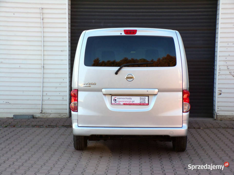 Nissan NV200 Kamera 7 osobowy 16 1102012 210000km Samochody osobowe Mikołów