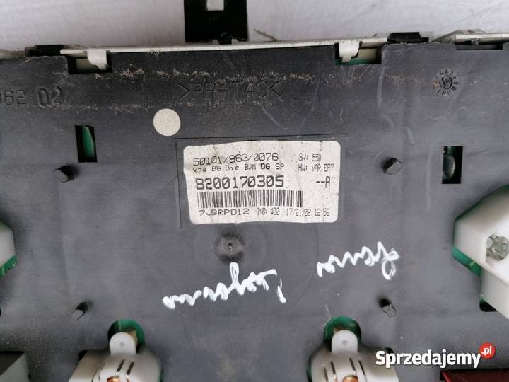 Licznik Zegar Renault Laguna II osobowe Pozostałe Wisznice