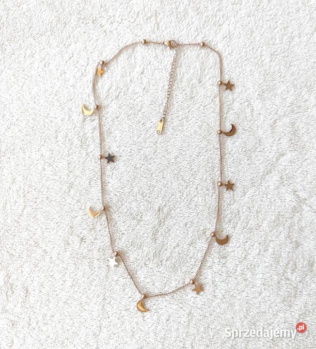 Nowy naszyjnik gwiazdy księżyce gwiazdki zachodniopomorskie Szczecin
