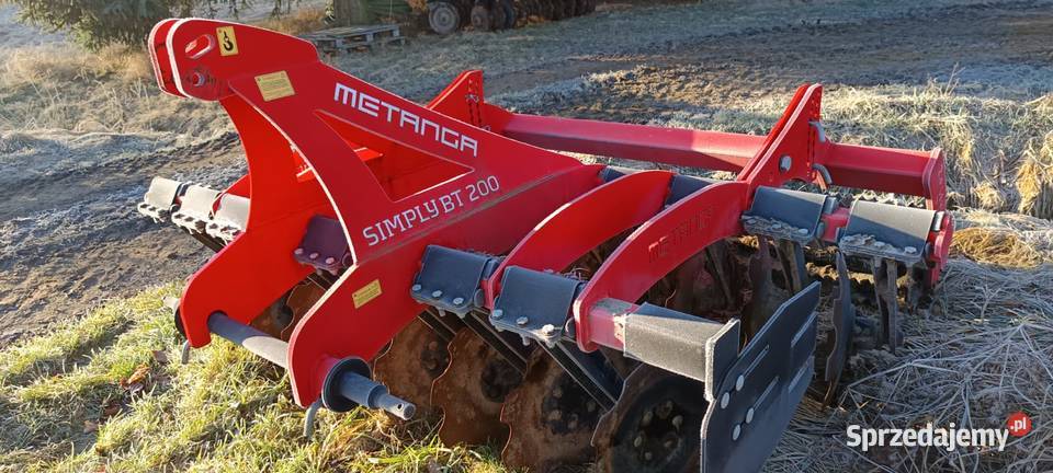 Brona talerzowa z wałkiem nieuszkodzony Żarki Średnie sprzedam