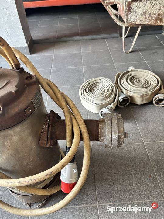 Pompa kopalniana z wężami Rybnik sprzedam