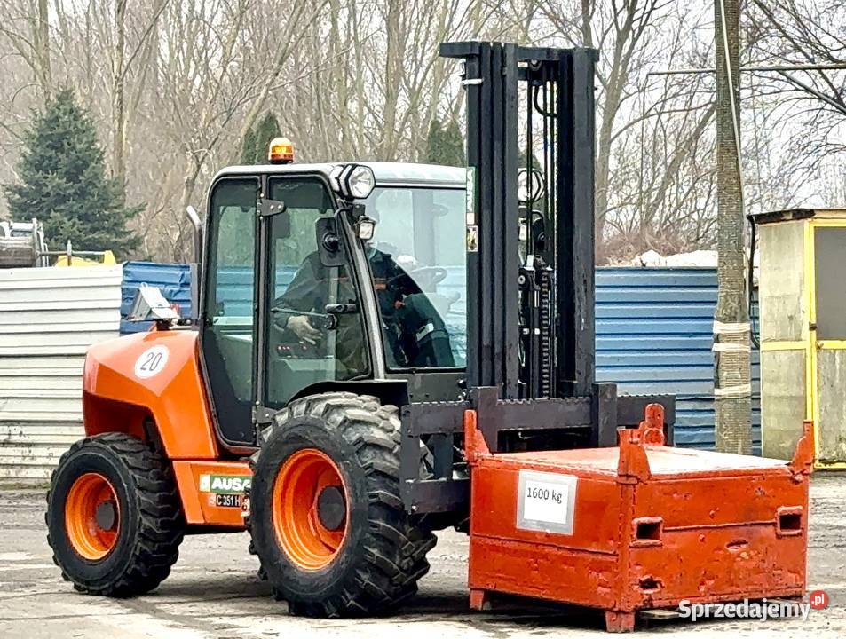 Terenowy wózek widłowy NOWY Spalinowy z napędem